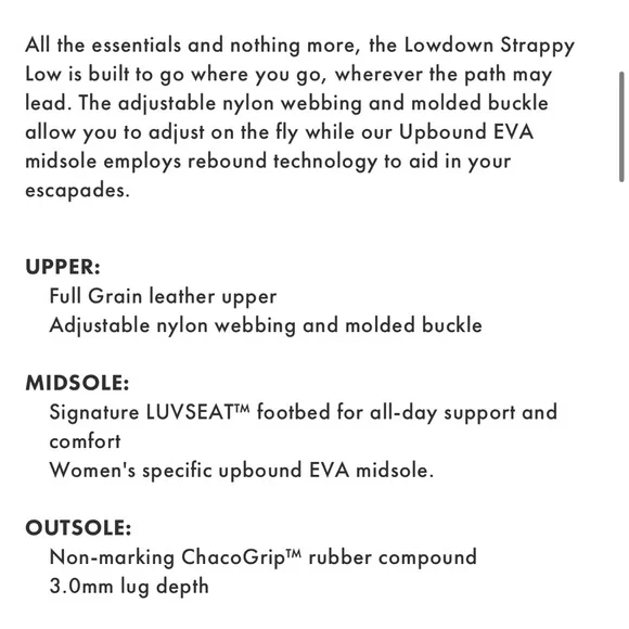 Chacos lowdown strapping sandal - Picture 7 of 7